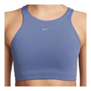 🧘‍♀️ Nike Women’s Yoga Alate Curve Sports Bra – Blue – Size [M]